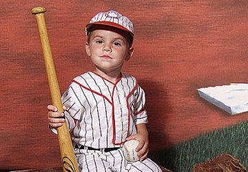 Old-Time Baseball Backdrops